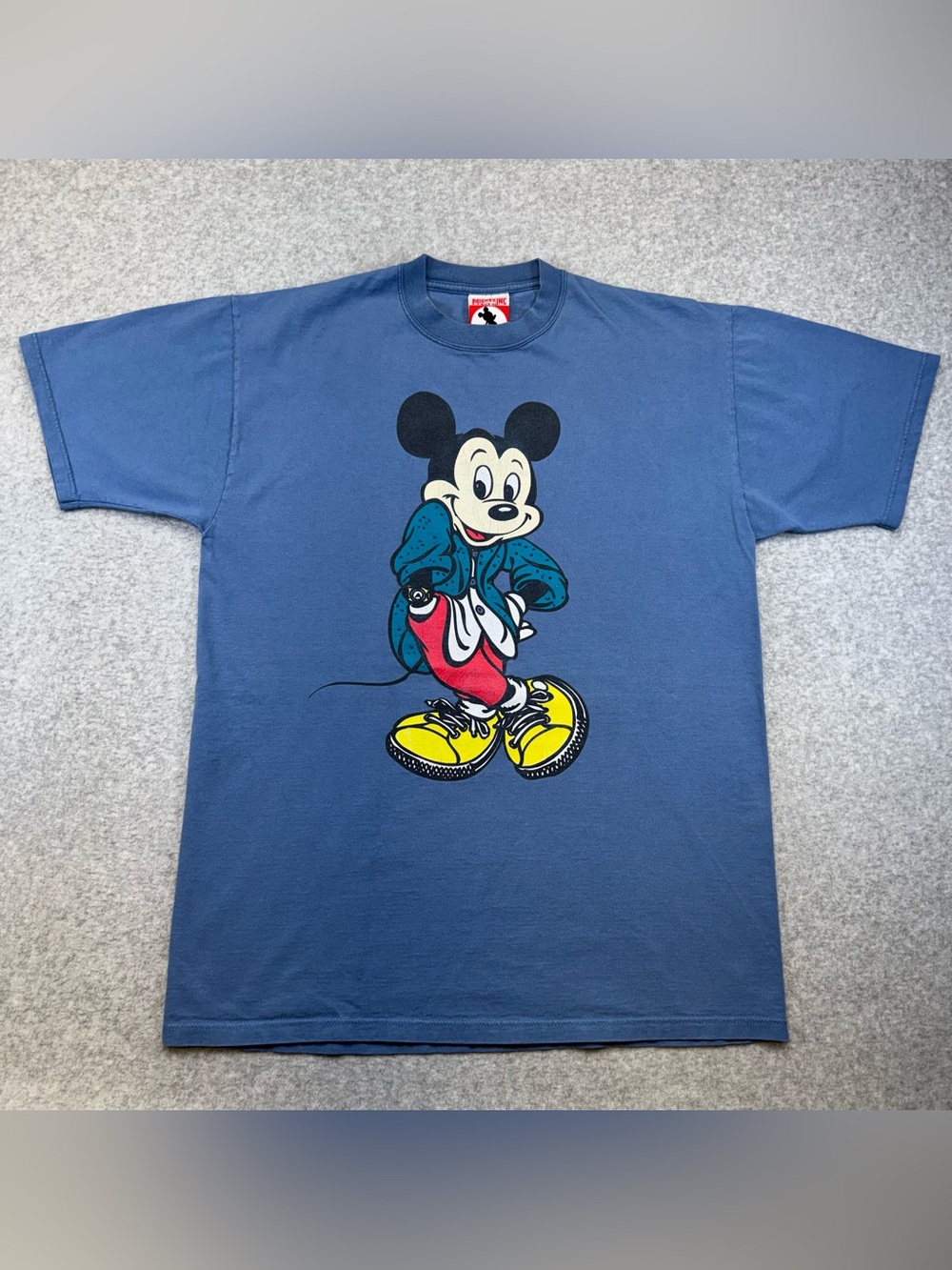 Vintage 90’s Mickey Mouse Graphic Tee - Blue